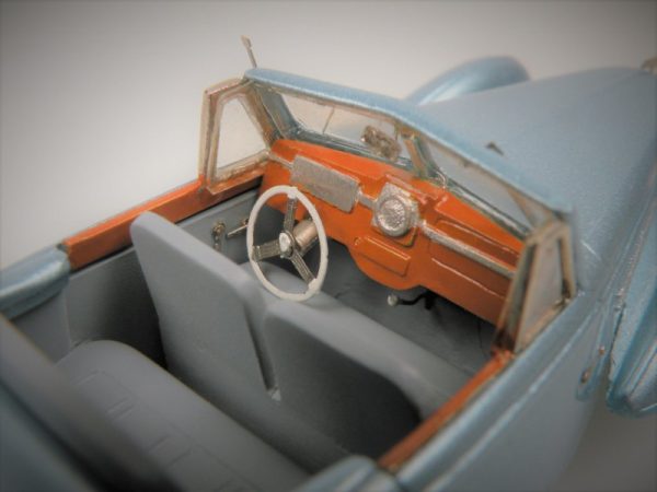 Aero 50 1939 Dynamik otevřený kabriolet světle modrá metalíza V&V 4361 - Image 2