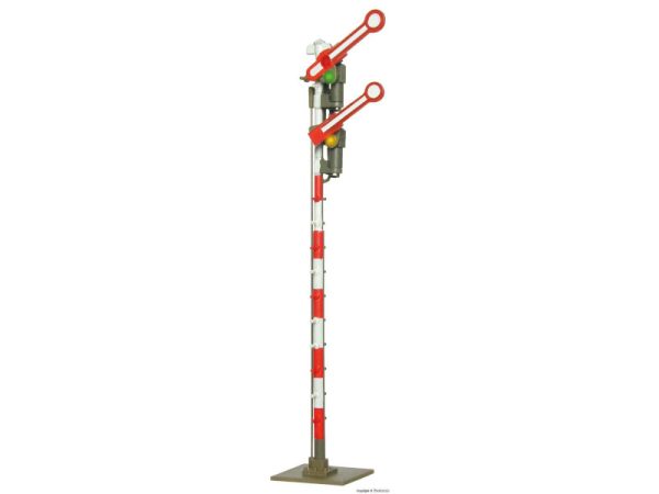 návěstidlo mechanické 2-ramenné spojené ÖBB Viessmann 4508