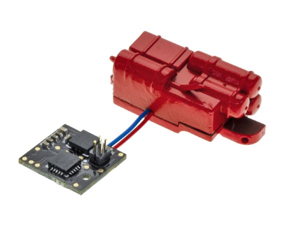 zvukový modul pro MB s kulatou maskou- červený Viessmann 8451