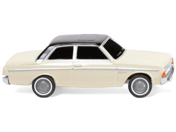 Ford 20M bílý s černou střechou Wiking 20402