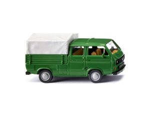VW T3 dvojitá kabina zelený Wiking 29309