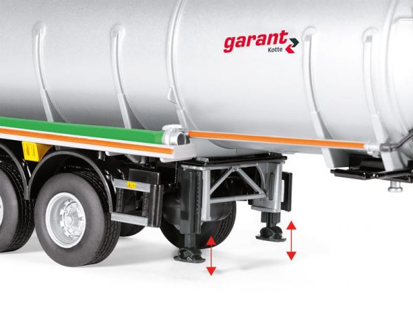 cisternový návěs Kotte garant TSA 30.000 černý Wiking 77654 - Image 7