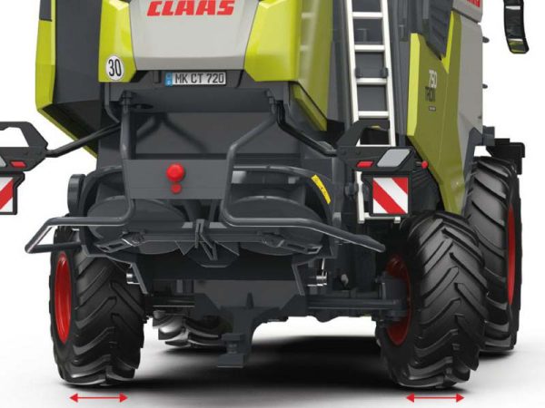 Claas Trion 720 Montana s lištou Convio 1080 Wiking 77857 - Image 4