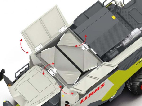 Claas Trion 720 Montana s lištou Convio 1080 Wiking 77857 - Image 6
