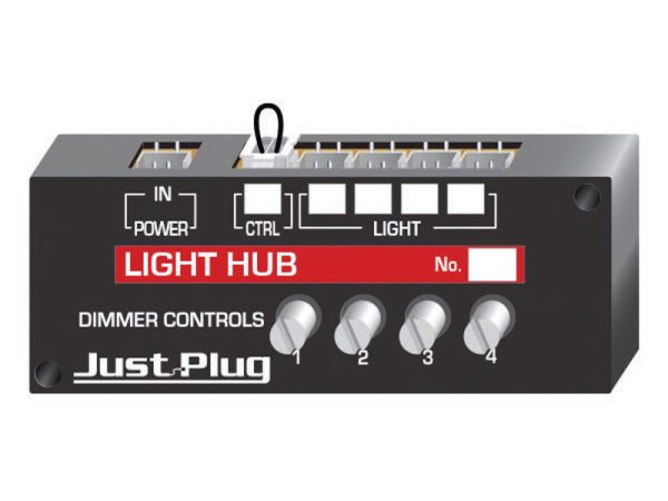 světelný rozbočovač Just Plug Woodland Scenics JP5701