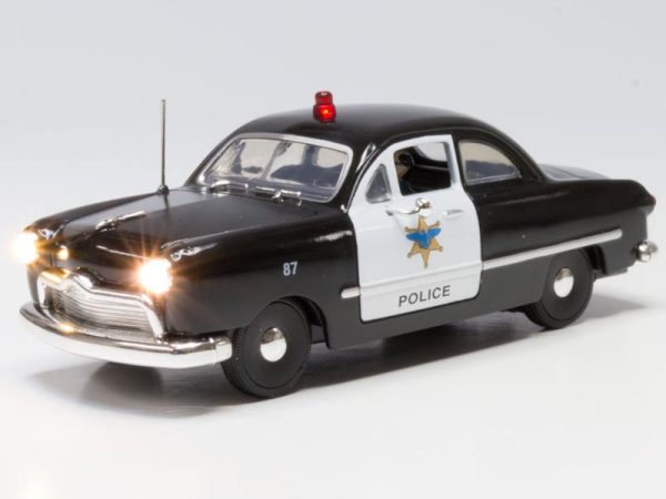 policejní automobil svítící Woodland Scenics JP5973