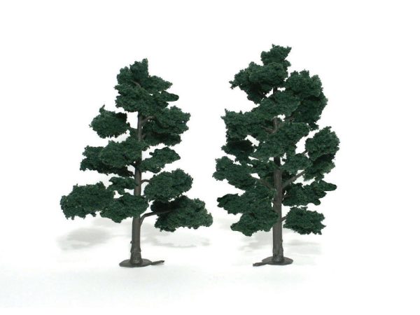 listnaté stromy velké tmavě zelené 2 ks Woodland Scenics TR1517