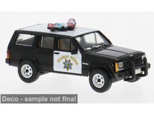 Jeep Cherokee California Highway Patrol 1984 Brekina PCX870730