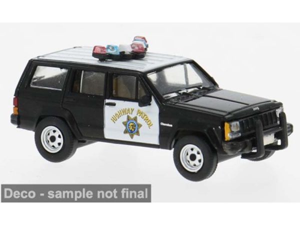 Jeep Cherokee California Highway Patrol 1984 Brekina PCX870730
