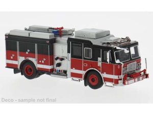 Seagrave Attacker hasiči červená / černá 2013 Brekina PCX870846