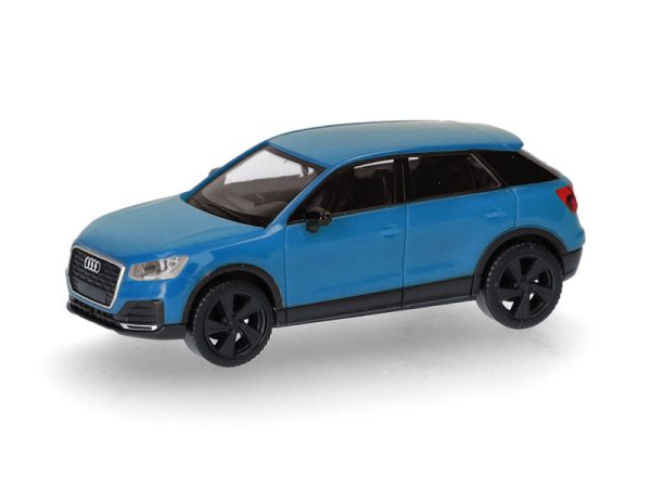 Audi Q2 modré Herpa 028677-003