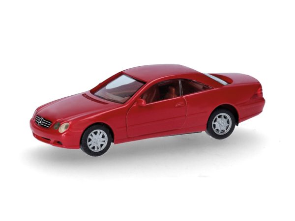 MB CL kupé červená metalíza Herpa 032889-002