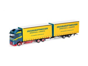 Volvo FH GL XL 2020 Wolfgang Matthiessen s přívěsem Herpa 319515