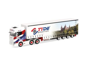 Scania CS 20 HD (6x2) objemový návěs TiDe Spedition Herpa 319645