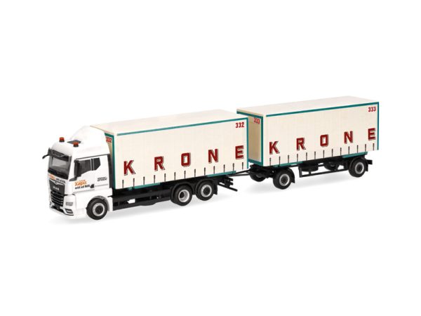 MAN TGX GM Circus Krone s přívěsem Herpa 319652