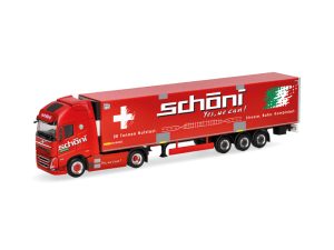 Volvo FH GL XL 2020 Electric chladírenský návěs Schöni Herpa 319706