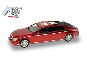 Maybach 62S červený Herpa 87MC000025