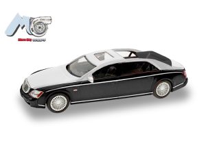 Maybach 62S černý/stříbrný Herpa 87MC000026