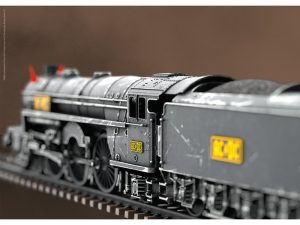 parní lokomotiva Black Ice se zvukem Trix 25492