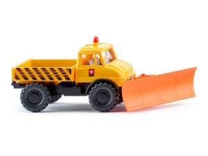 Unimog U 406  se sněhovým pluhem PTT Wiking 37110