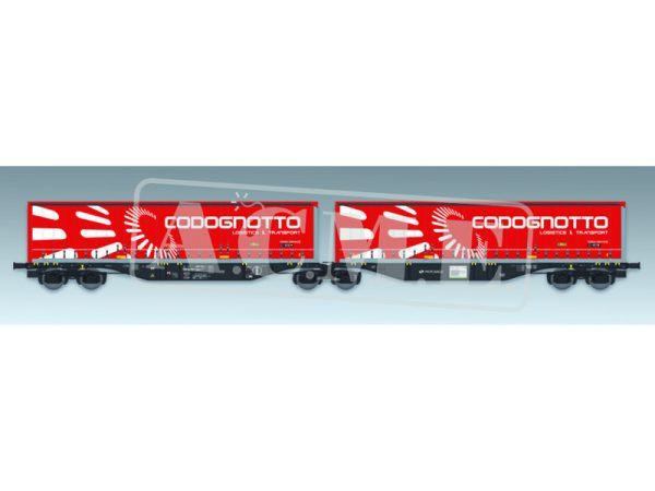 kontejnerový vůz Sggmrss 90 PKP Cargo Codognotto A.C.M.E. 40493