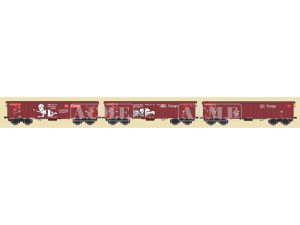 set zavřených vozů Tamns895 DB Cargo A.C.M.E. 45196