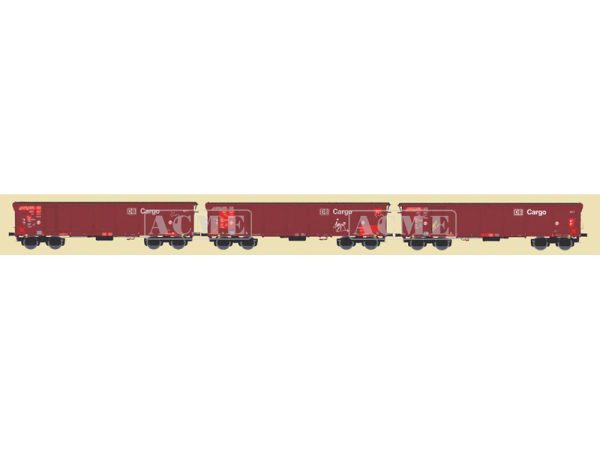 set zavřených vozů Tamns895 DB Cargo A.C.M.E. 45197