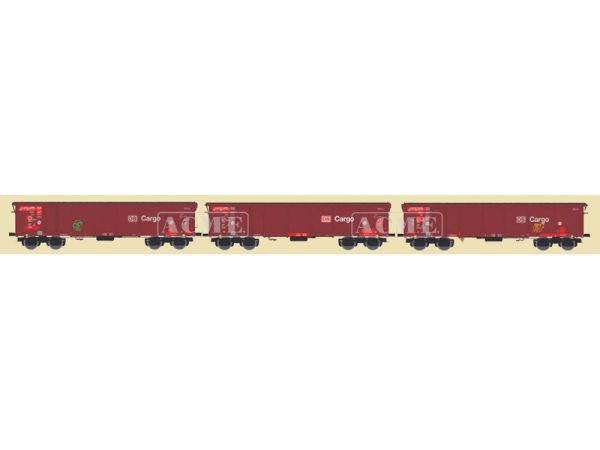 set zavřených vozů Tamns895 DB Cargo A.C.M.E. 45199