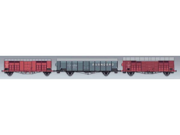 set zavřených vozů FS A.C.M.E. 45203