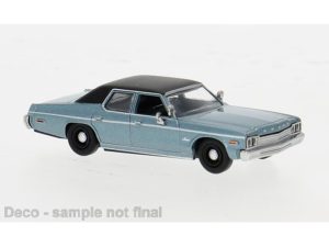 Dodge Monaco tyrkysová metalíza 1974 Brekina 18151