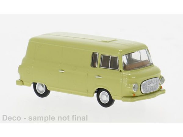 Barkas B 1000 skříň světle béžový 1962 Brekina 30123
