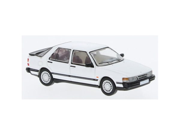 Saab 9000 CC bílý 1985 Brekina PCX870188