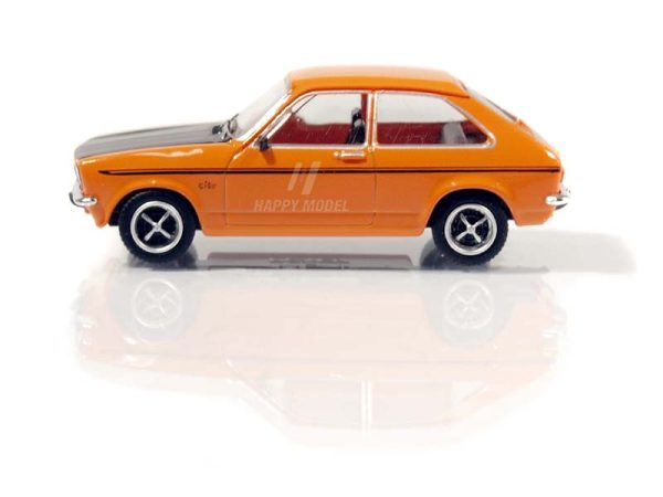 Opel Kadett C City oranžový / černý mat 1975 Brekina PCX870242 - Image 2