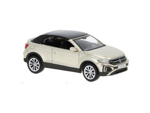 VW T-Roc Cabriolet zavřený béžová metalíza 2022 Brekina PCX870602