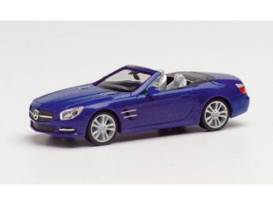 MB SL-Klasse modrá metalíza Herpa 034838-002
