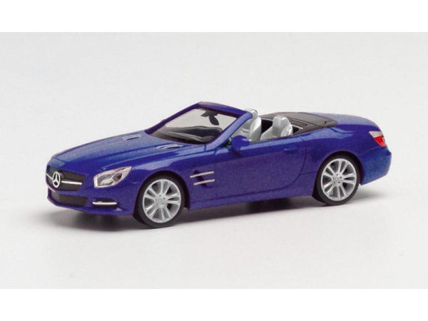 MB SL-Klasse modrá metalíza Herpa 034838-002