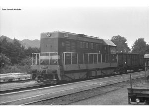 dieselová lokomotiva Hektor T435.0144 ČSD DCC se zvukem Piko 52104