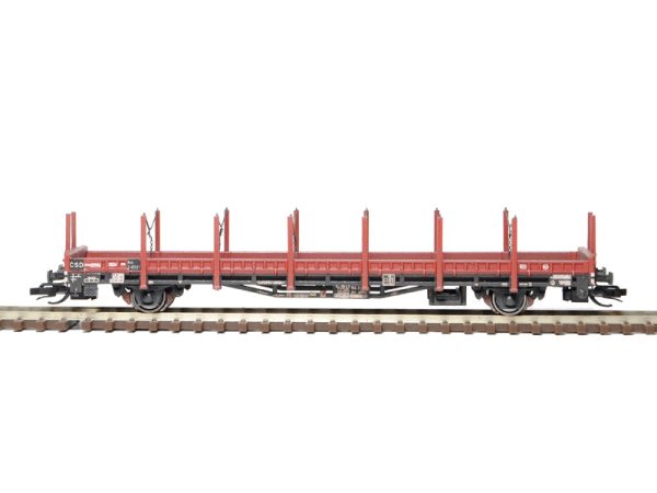 nízkostěnný vůz Nsk 10 ČSD SDV 12153 - Image 3