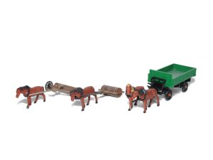 zemědělský set s koňmi SDV 494