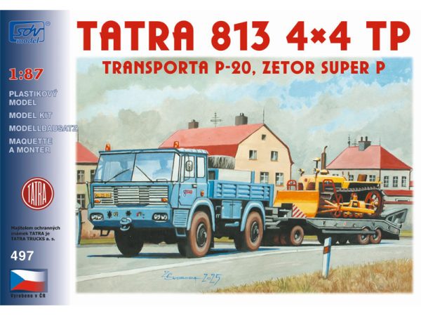 Tatra 813 4x4 TP, P-20, Zetor Super P SDV 497 - Image 3