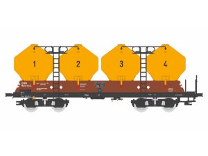 vůz na sypké hmoty Raj ČSD IGRA MODEL 96400001
