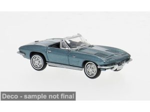 Chevrolet Corvette C2 kabriolet zelený 1962 Brekina 18027