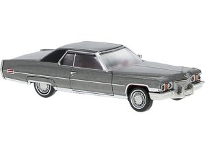 Cadillac kupé deVille stříbrný/černý 1972 Brekina 18131