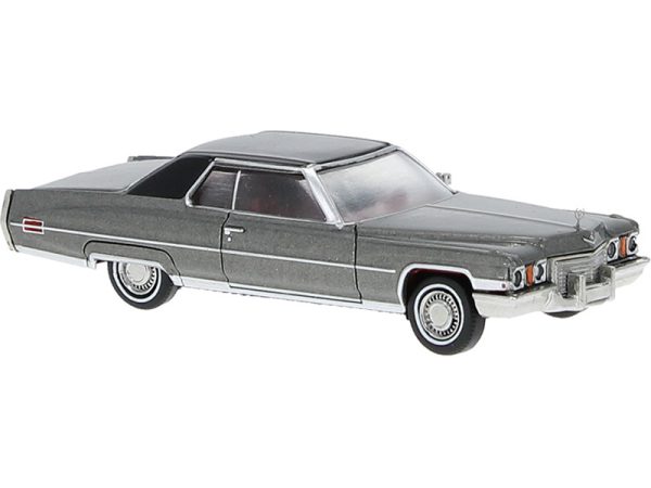 Cadillac kupé deVille stříbrný/černý 1972 Brekina 18131
