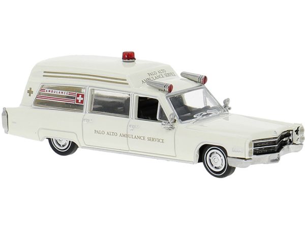 Cadillac Miller Meteor ambulance 1966 Brekina 19778