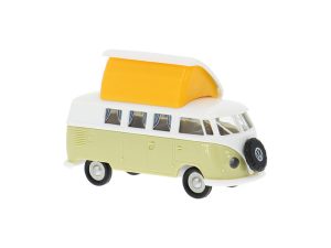 VW T1b Camper bílý/zelený 1960 Brekina 31633