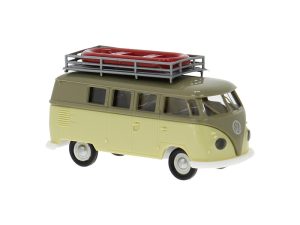 VW T1b Camper šedý/zelený 1960 Brekina 31638