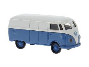 VW T1a skříň šedý/modrý 1950 Brekina 32076