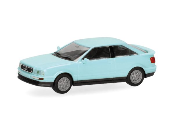 Audi 90 kupé světle modré Herpa 029018
