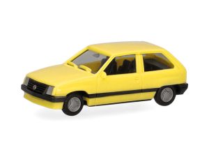 Opel Corsa A dvoudveřový žlutý Herpa 029032